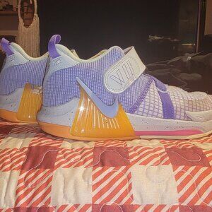 Girls LeBrons size 1.5